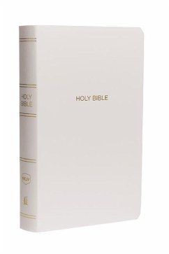 NKJV, Gift and Award Bible, Leather-Look, White, Red Letter, Comfort Print - Thomas Nelson