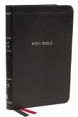 NKJV, Thinline Bible, Compact, Imitation Leather, Black, Red Letter Edition