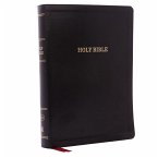 KJV, Deluxe Reference Bible, Super Giant Print, Imitation Leather, Black, Red Letter Edition