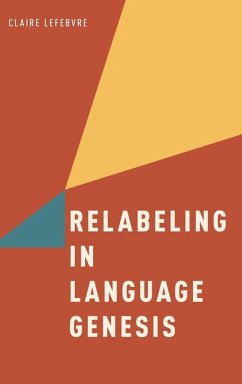 Cover Relabeling in Language Genesis