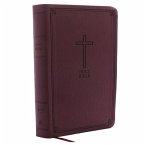 KJV, Reference Bible, Personal Size Giant Print, Imitation Leather, Burgundy, Indexed, Red Letter Edition