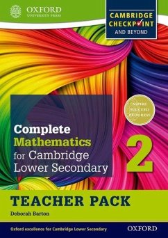 Complete Mathematics for Cambridge Lower Secondary Teacher Pack 2 (First Edition) - Barton, Deborah