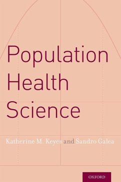 Population Health Science - Keyes, Katherine M. (Assistant Professor, Department of Epidemiology; Galea, Sandro (Robert A. Knox Professor and Dean, School of Public H