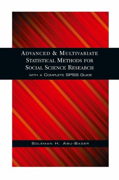 Cover Advanced and Multivariate Statistical Methods for Social Science Research