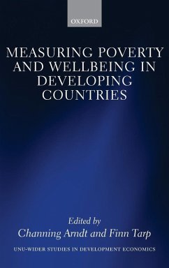 Cover Measuring Poverty and Wellbeing in Developing Countries