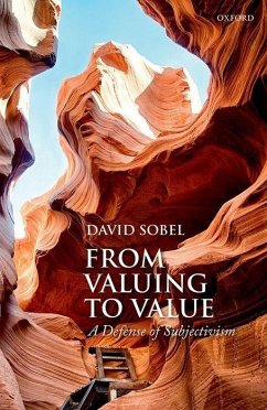 From Valuing to Value - Sobel, David