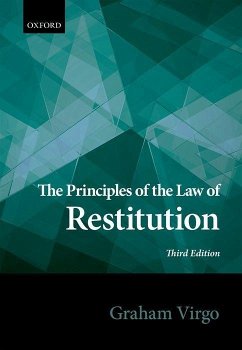 Principles of the Law of Restitution - Virgo, Graham