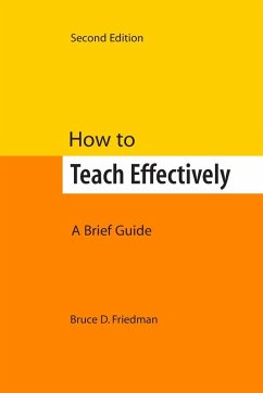 Cover How to Teach Effectively, Second Edition