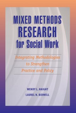 Cover Mixed Methods Research for Social Work