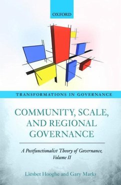 Community, Scale, and Regional Governance - Hooghe, Liesbet; Marks, Gary