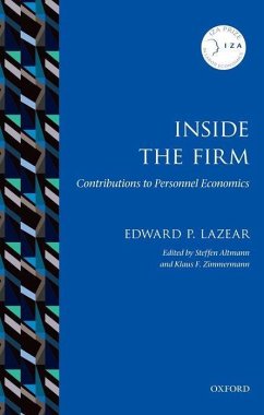 Inside the Firm: Contributions to Personnel Economics - Lazear, Edward P.; Altmann, Steffen; Zimmermann, Klaus F.