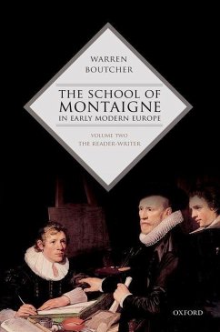 School of Montaigne in Early Modern Europe - Boutcher, Warren