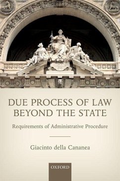 Due Process of Law Beyond the State - Della Cananea, Giacinto