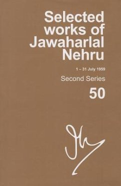 Selected Works of Jawaharlal Nehru (1-31 July 1959) - Palat, Madhavan K