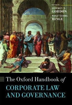 The Oxford Handbook of Corporate Law and Governance - Gordon, Jeffrey N.; Ringe, Wolf-Georg