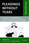 Pleadings Without Tears