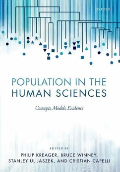 Population in the Human Sciences - Kreager, Philip