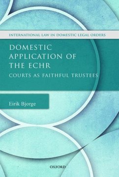 Domestic Application of the Echr - Bjorge, Eirik