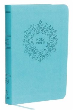 NKJV, Value Thinline Bible, Compact, Imitation Leather, Blue, Red Letter Edition - Thomas Nelson