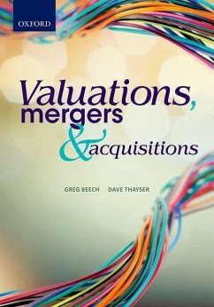 Valuations, Mergers and Acquisitions - Beech, Greg; Thayser, Dave