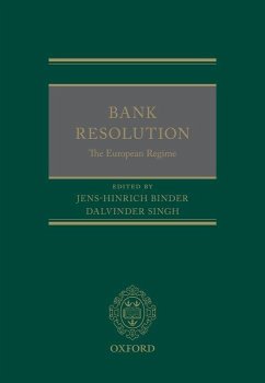 Bank Resolution: The European Regime