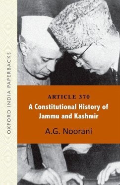 Article 370 - Noorani, A G