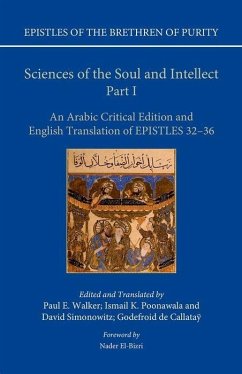 Sciences of the Soul and Intellect, Part I - Walker, Paul E; Simonowitz, David; De Callatay, Godefroid