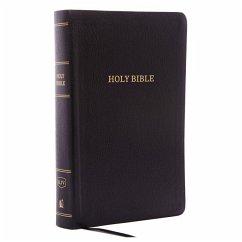 KJV Holy Bible: Personal Size Giant Print with 43,000 Cross References, Black Bonded Leather, Red Letter, Comfort Print: King James Version - Thomas Nelson