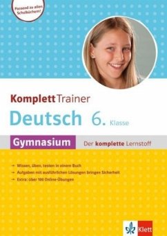 KomplettTrainer Deutsch 6. Klasse Gymnasium