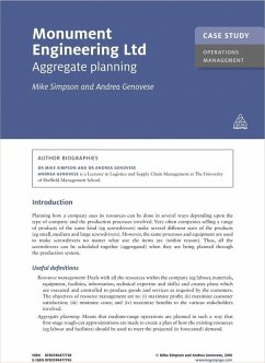 Case Study: Monument Engineering Ltd (eBook, ePUB) - Simpson, Mike; Genovese, Andrea