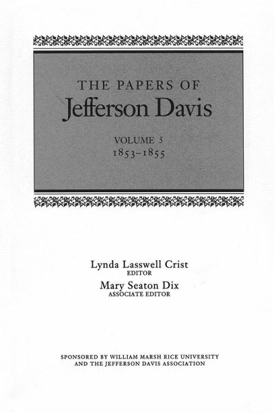 The Papers of Jefferson Davis (eBook, ePUB)