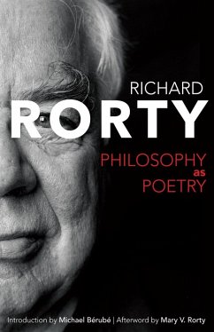 Philosophy as Poetry (eBook, ePUB) - Rorty, Richard