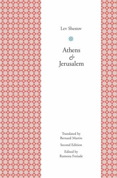 Athens and Jerusalem (eBook, ePUB) - Shestov, Lev