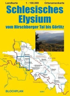 Landkarte Schlesisches Elysium - Bloch, Dirk