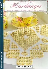 Cover Il ricamo norvegese Hardanger. Punti di ricamo. Disegni. Realizzazioni. Ricamo
