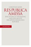 Res publica amissa (eBook, PDF)