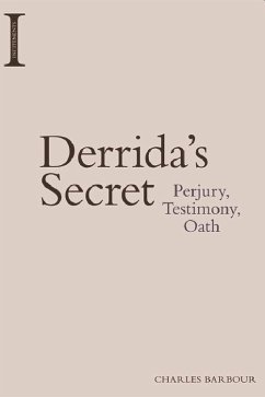 Derrida's Secret - Barbour, Charles