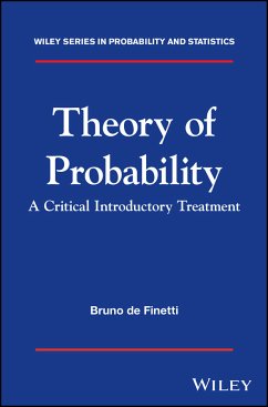 Theory of Probability (eBook, ePUB) - De Finetti, Bruno
