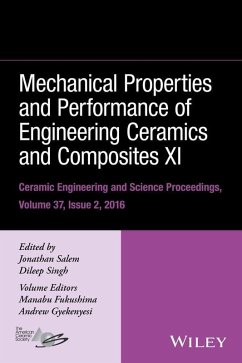 Mechanical Properties and Performance of Engineering Ceramics and Composites XI, Volume 37, Issue 2 (eBook, PDF)