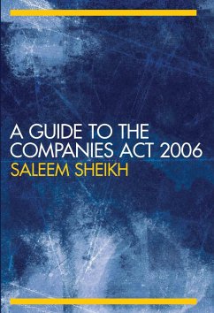 A Guide to The Companies Act 2006 (eBook, ePUB) - Sheikh, Saleem