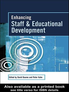 Cover Enhancing Staff and Educational Development (eBook, ePUB)