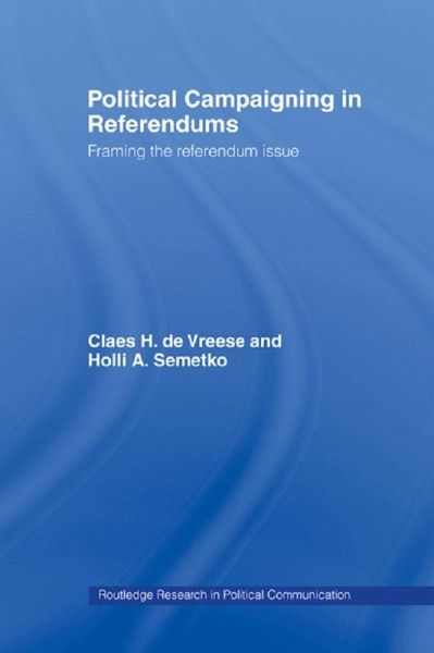 Political Campaigning in Referendums (eBook, ePUB)