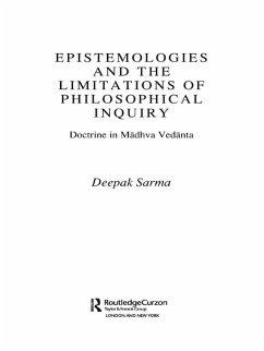 Cover Epistemologies and the Limitations of Philosophical Inquiry (eBook, ePUB)