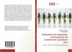Evaluation des propriétés antioxydantes de Combretum aculeatum vent