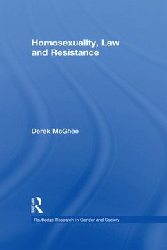Homosexuality, Law and Resistance (eBook, ePUB) - Mcghee, Derek