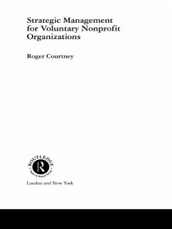 Strategic Management for Nonprofit Organizations (eBook, ePUB) - Courtney, Roger