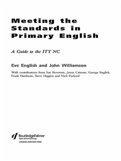 Cover Meeting the Standards in Primary English (eBook, ePUB)
