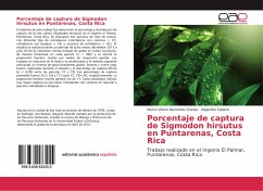 Porcentaje de captura de Sigmodon hirsutus en Puntarenas, Costa Rica - Barrantes Chaves, Marco Vinicio;Saborio, Alejandro