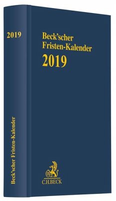 Beck'scher Fristen-Kalender 2019