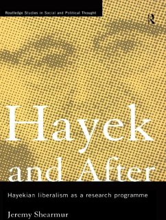 Hayek and After (eBook, ePUB) - Shearmur, Jeremy
